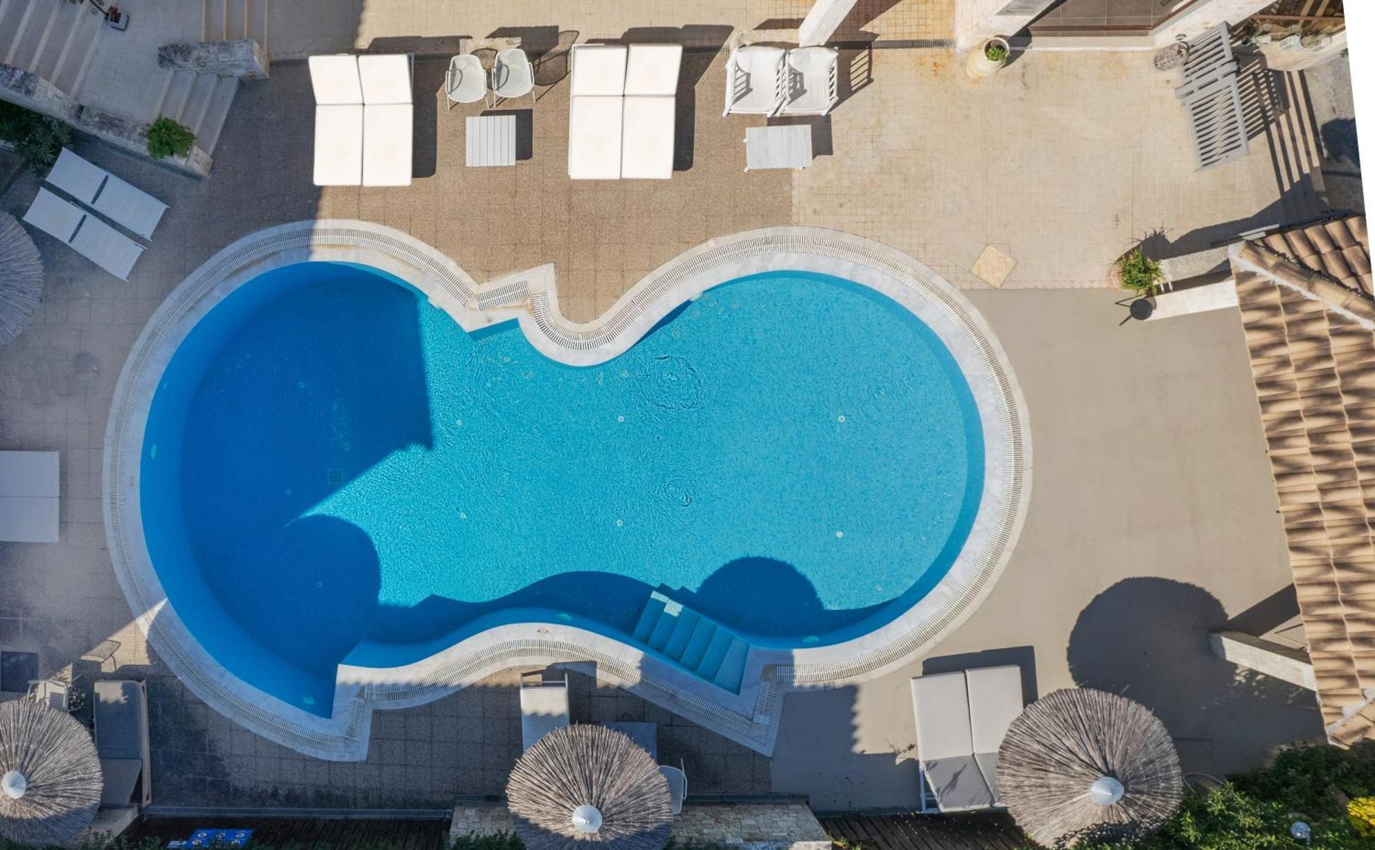 Stamos Hotel Afytos Exterior foto