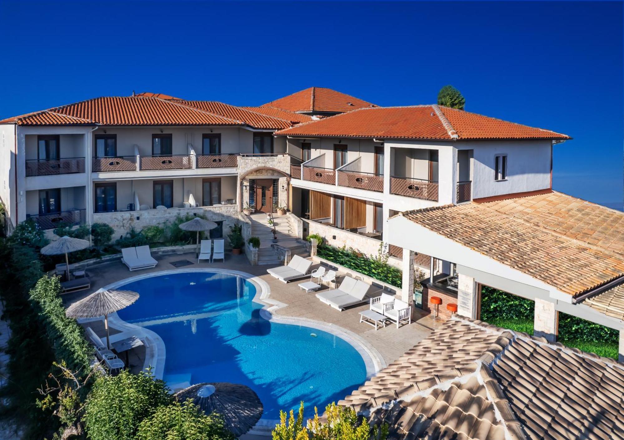 Stamos Hotel Afytos Exterior foto