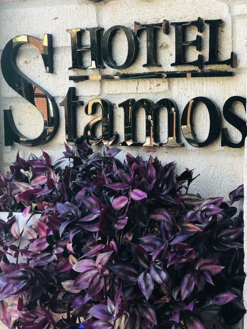 Stamos Hotel Áfitos Exterior foto