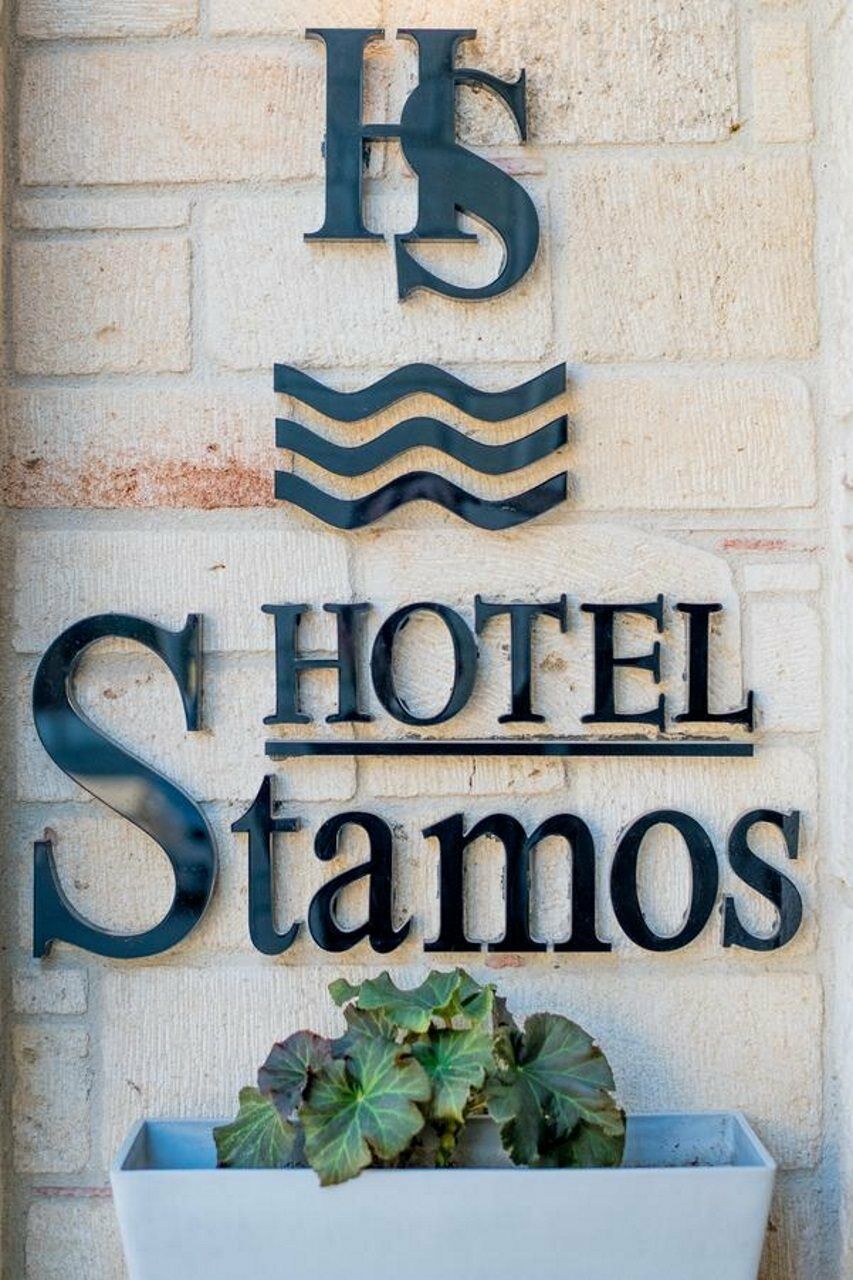 Stamos Hotel Áfitos Exterior foto